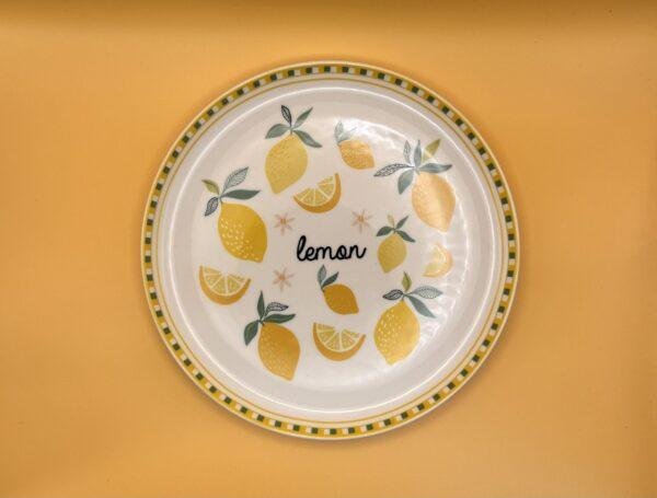 Assiette citron