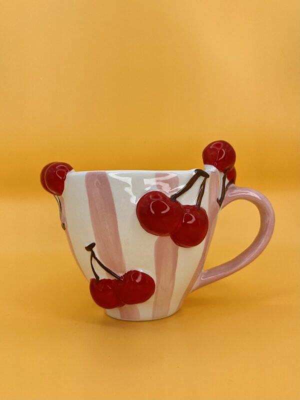 Tasse cerise