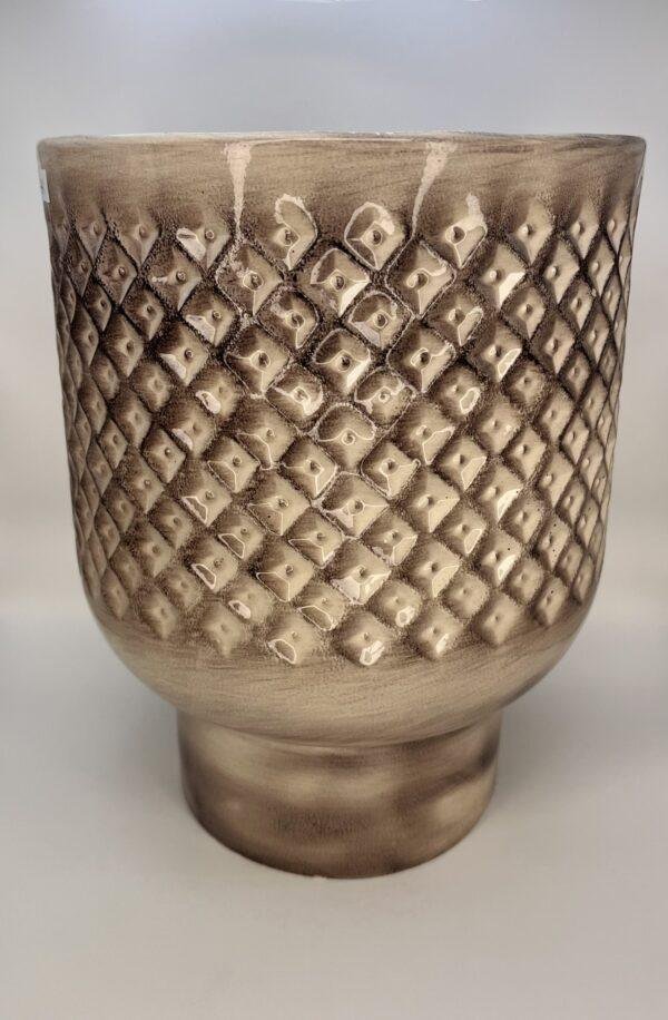 Cache pot moderne - version ovale