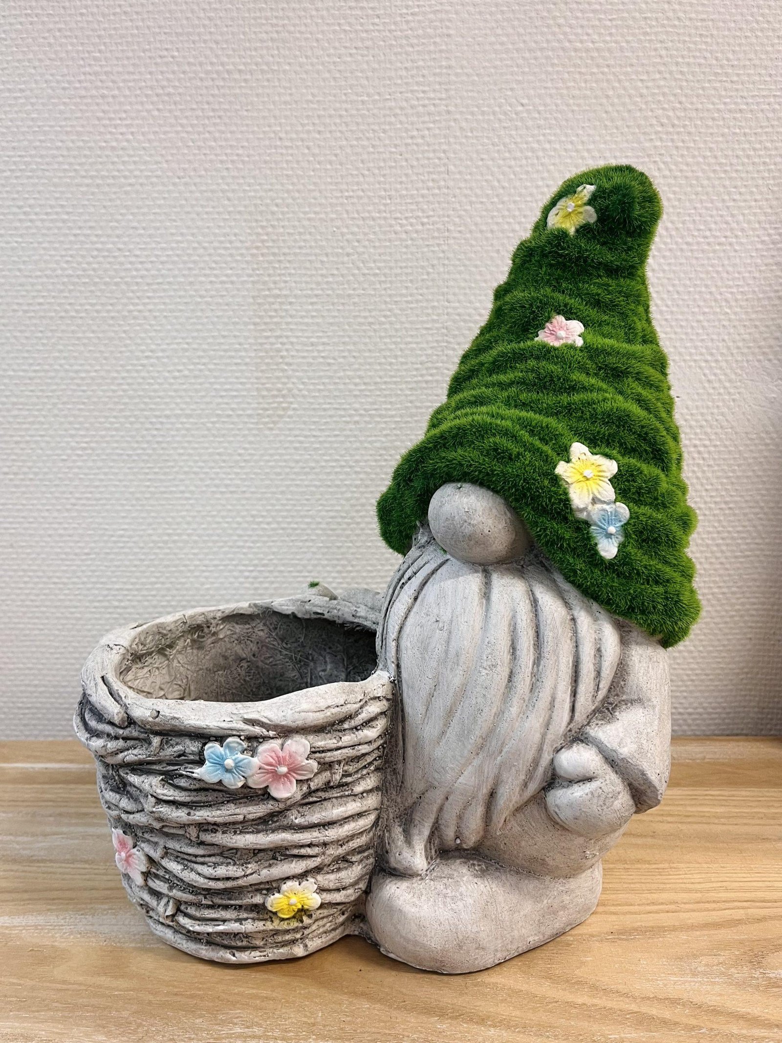 Pot de fleur nain fleuri