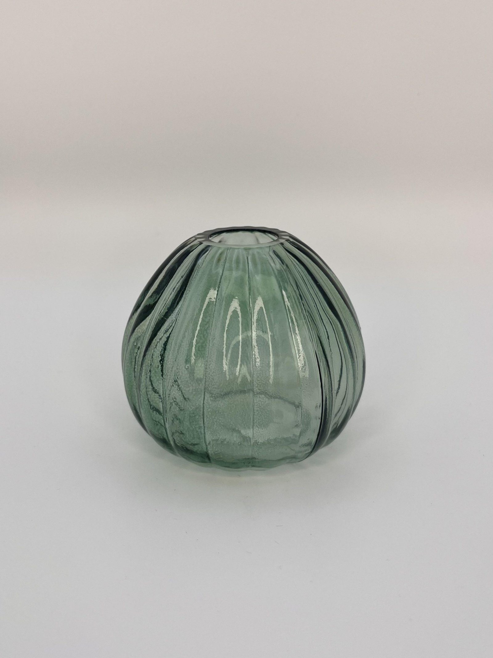 Soliflore en verre translucide