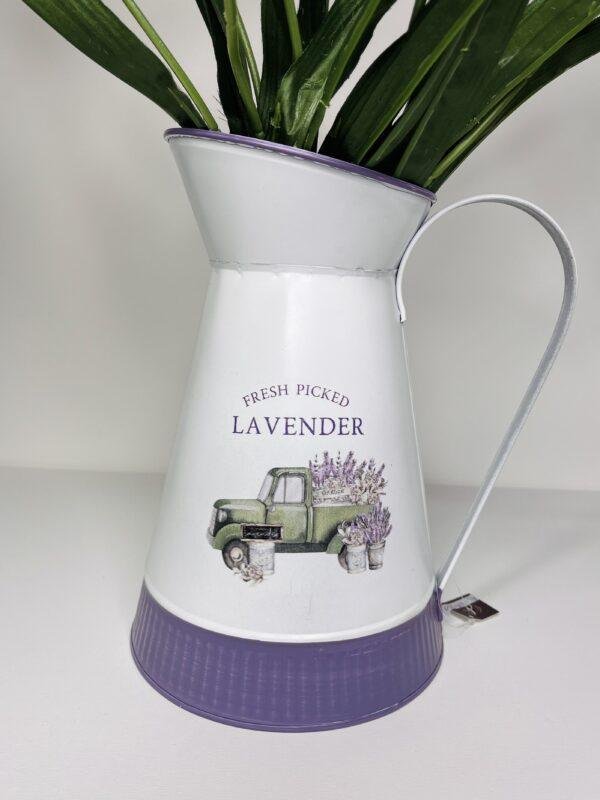 Cruche décorative lavande