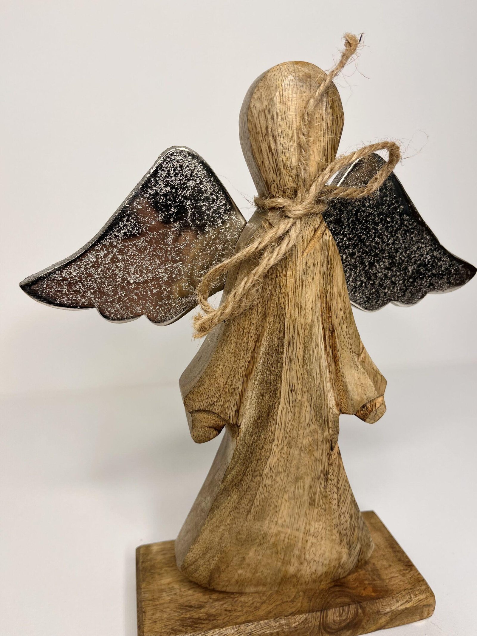 Ange en Bois - Ailes Argentées – Image 2