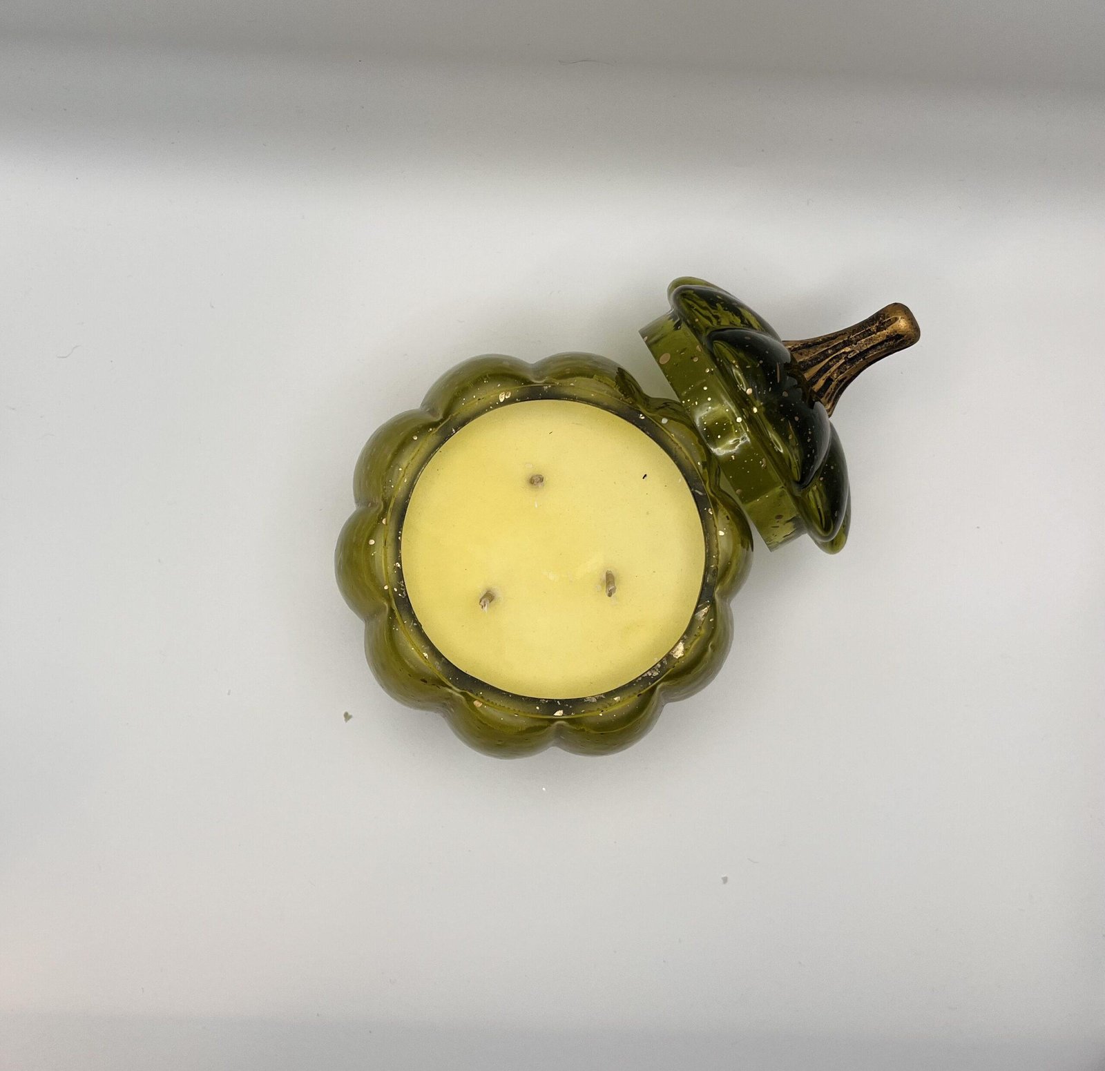 Bougie Citrouille parfumée - Sprinkle green – Image 3