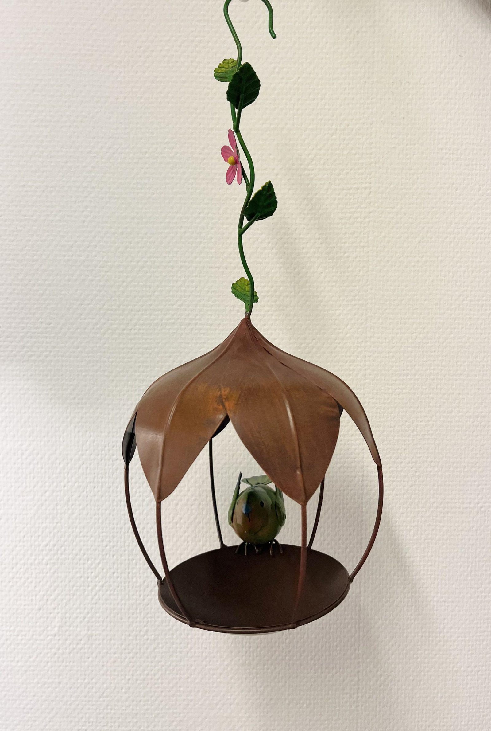 Nichoir à suspendre – Oiseau en métal