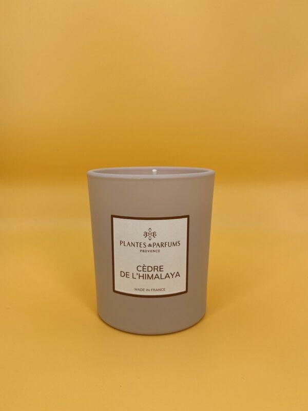 Bougie cire végétale – Cèdre de l’Himalaya 180 g