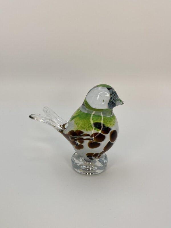 Oiseau en verre soufflé