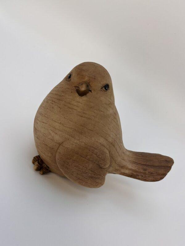 Grand oiseau en bois