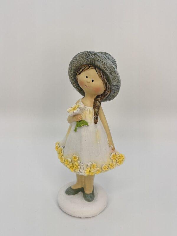 Petite fille robe fleurie