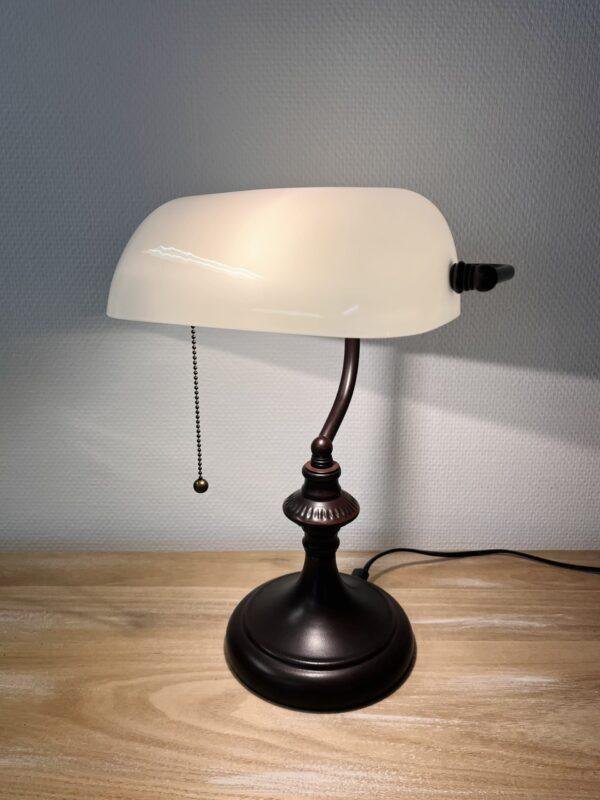 Lampe Tiffany de notaire - Classique