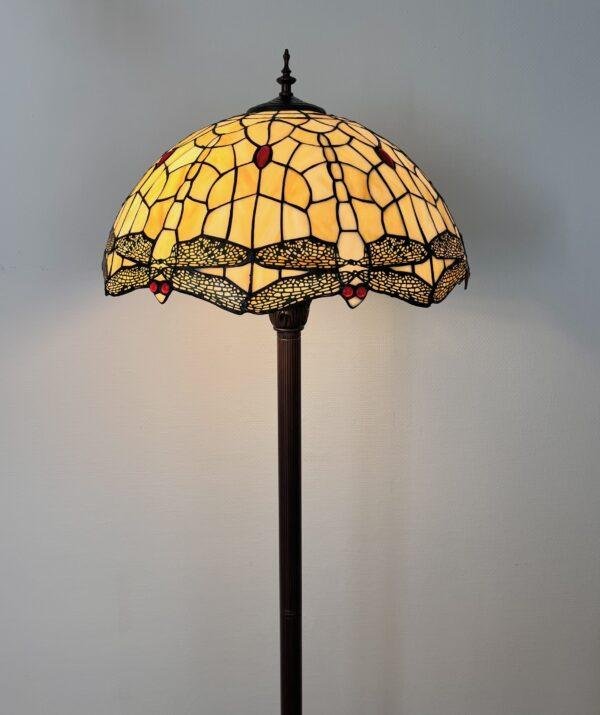Lampadaire Tiffany - Libélulle