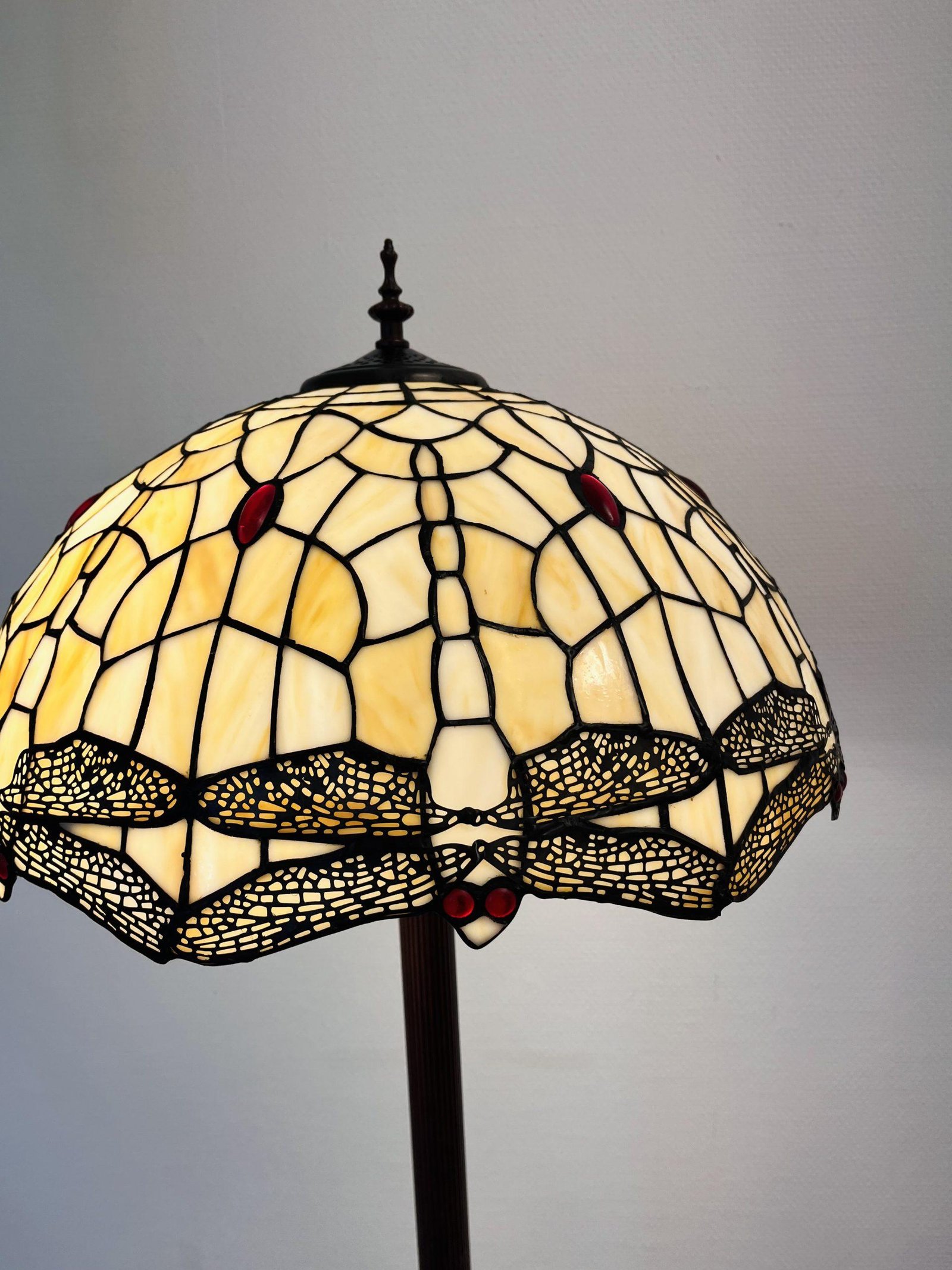 Lampadaire Tiffany - Libélulle