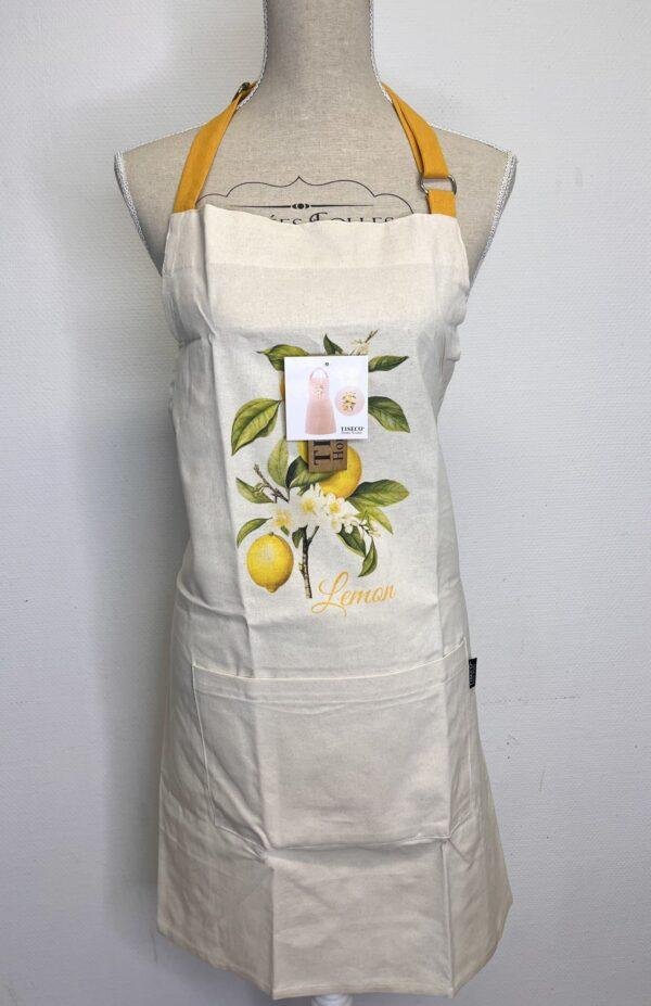 Tablier citron TISECO