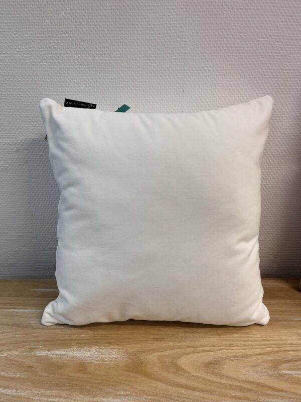 Coussin velours blanc – Home Junky