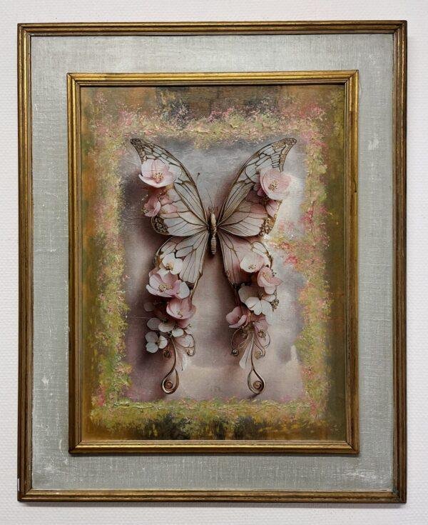 Peinture sur toile - Papillons