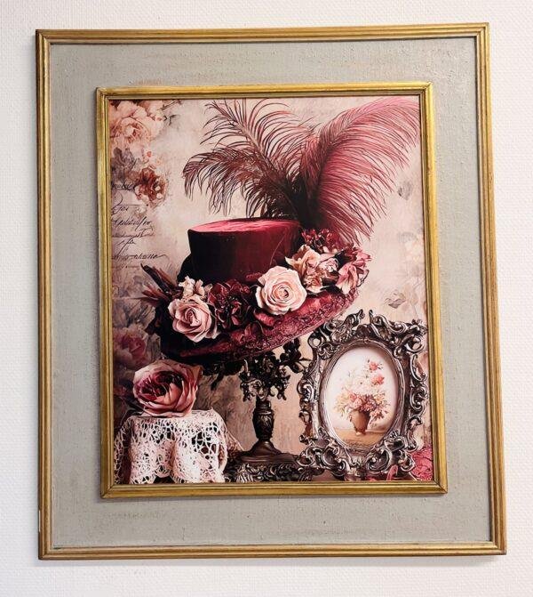 Peinture sur toile - Shabby chic