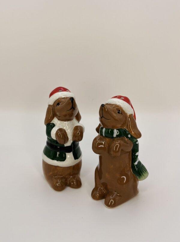 Sel et poivre - Teckel de Noël