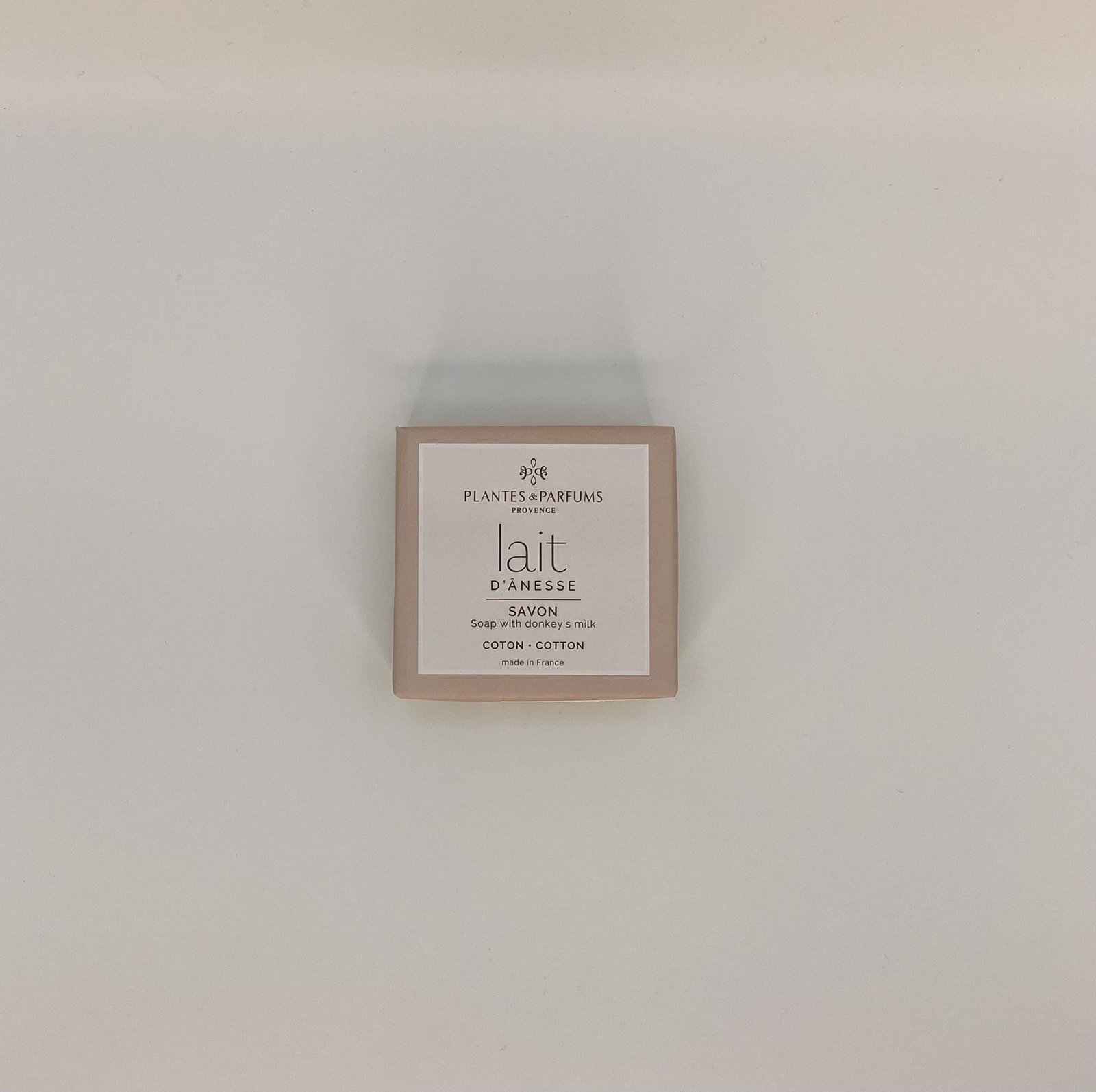 Savon solide au laît d'anesse - BIO