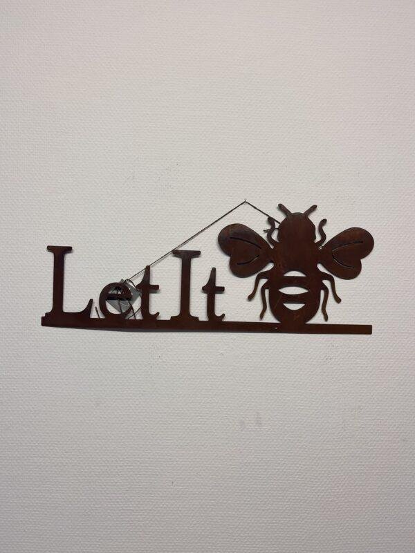 Let it bee en acier Corten