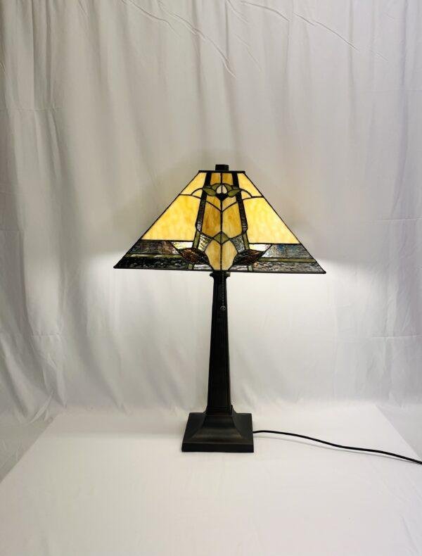 Lampe Tiffany - Art Déco Beige
