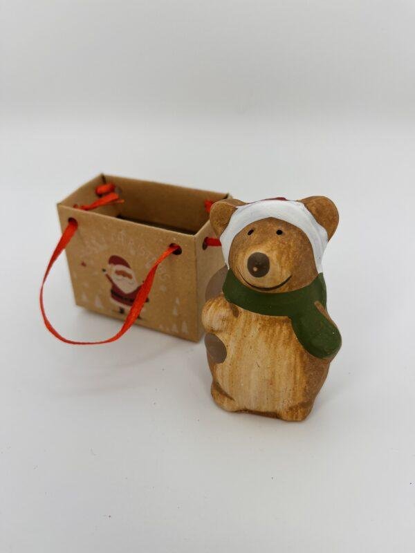 Suspension Ourson 2 - Paquet cadeau