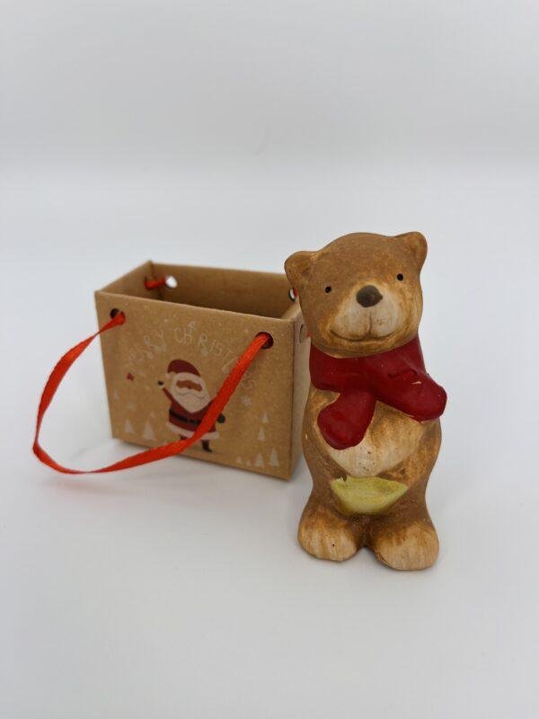 Suspension Ourson 1 - Paquet cadeau
