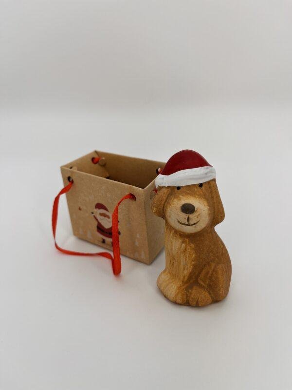 Suspension Chien 2 - Paquet cadeau