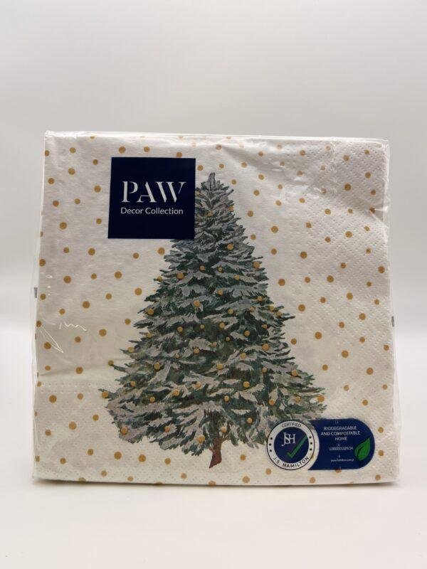Paquet de serviettes "Sapin de Noël "