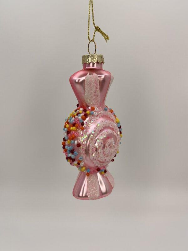 Suspension Bonbon rose
