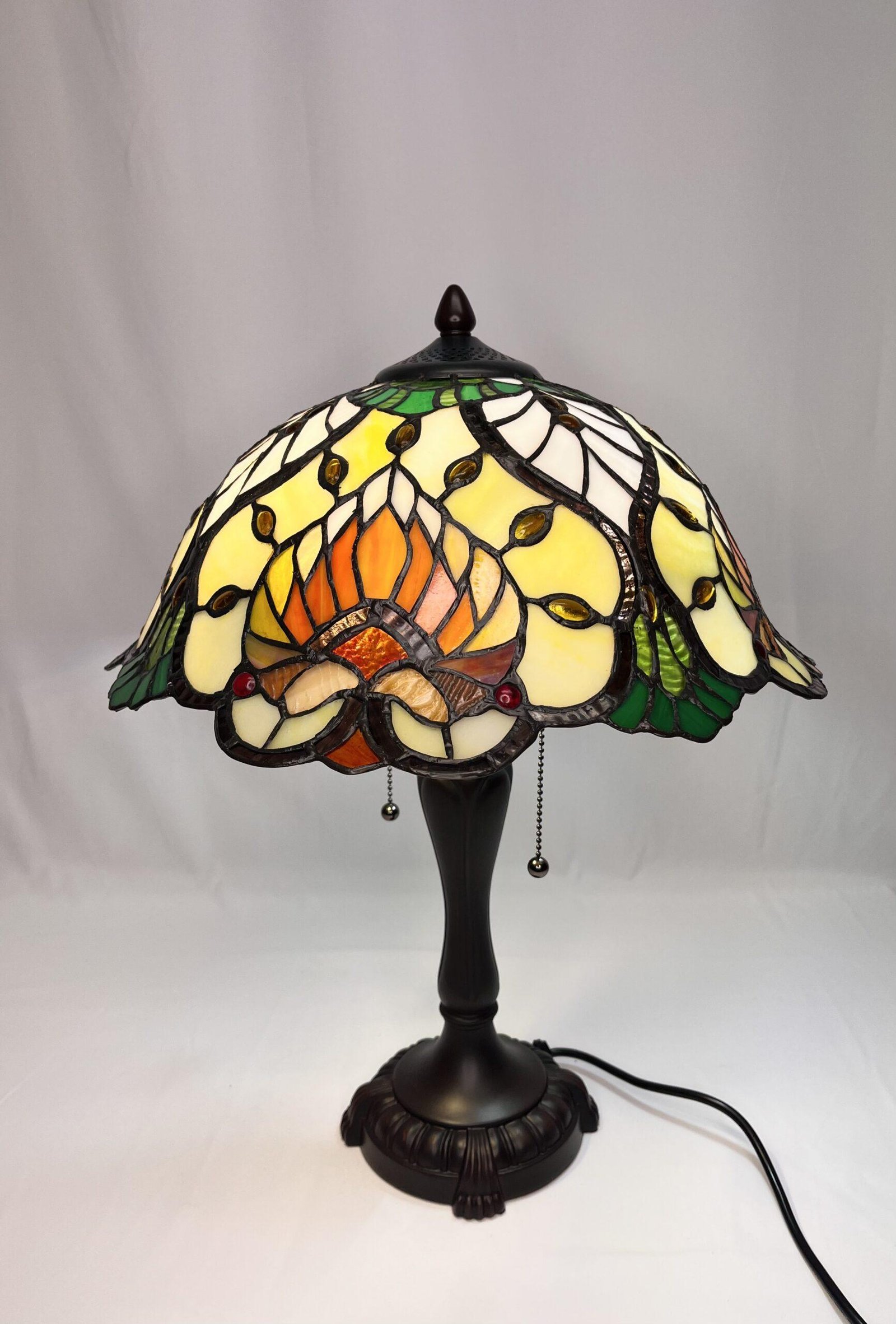Lampe Tiffany - Multicolore – Image 2