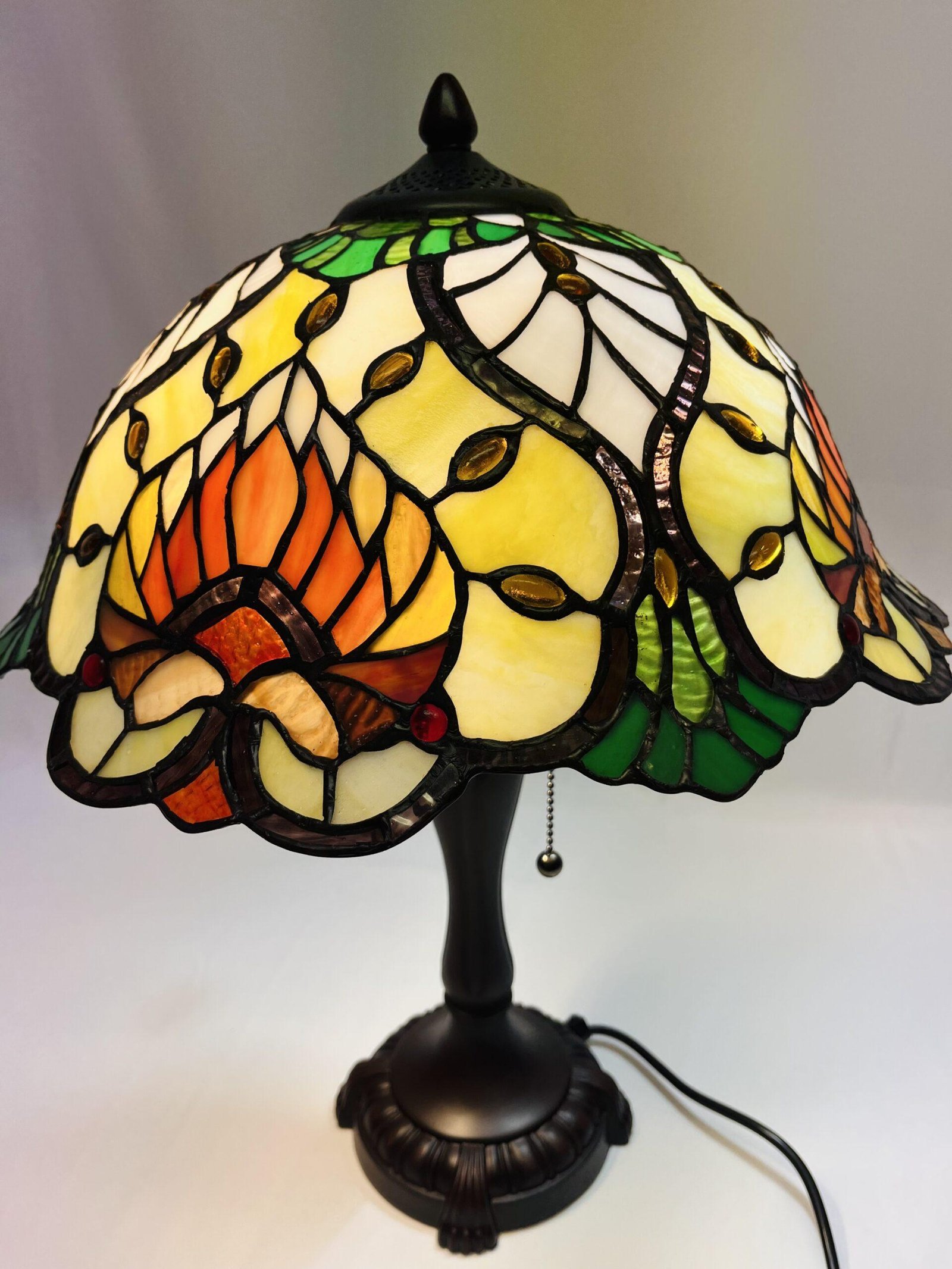 Lampe Tiffany - Multicolore – Image 3