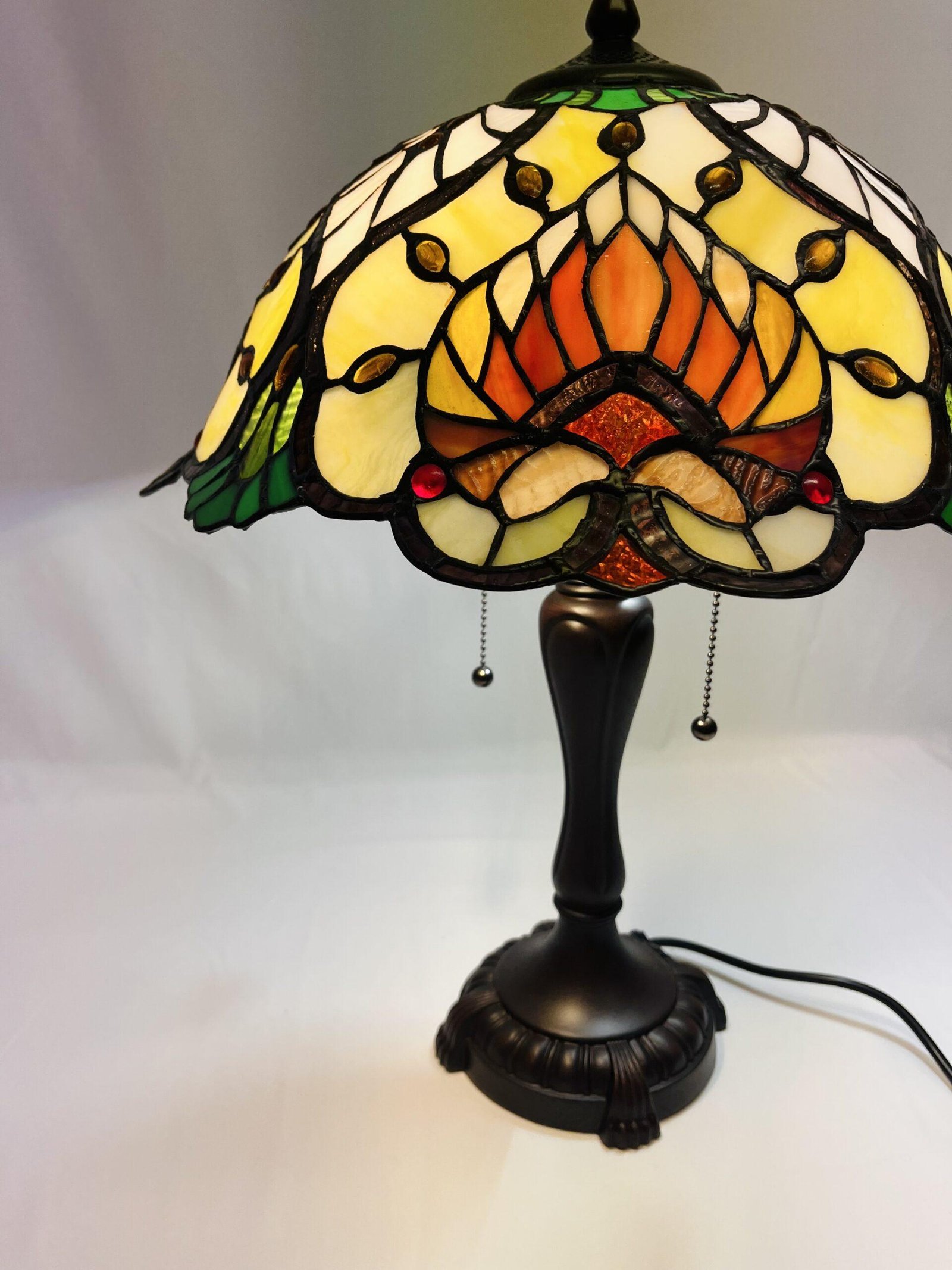 Lampe Tiffany - Multicolore – Image 4