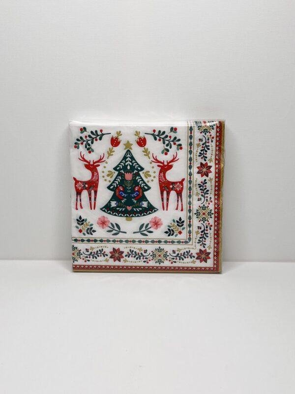 Paquet de serviettes "Noël scandinave"