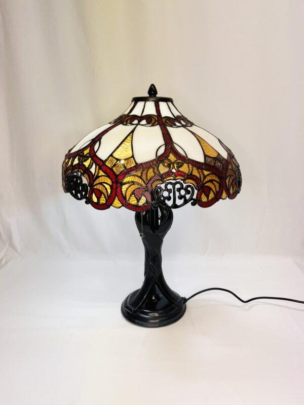 Lampe Tiffany - Gothique Rouge