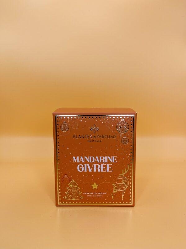 Bougie cire végétale - Mandarine givrée 180g