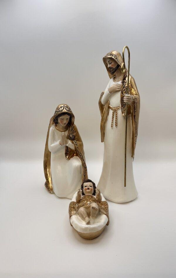 Trio Nativité - Blanc rosé