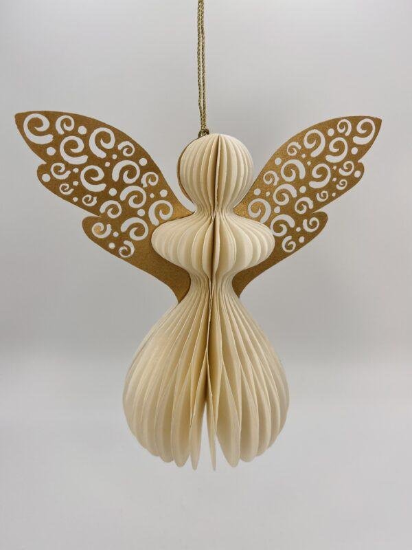 Suspension Ange en papier cartonné