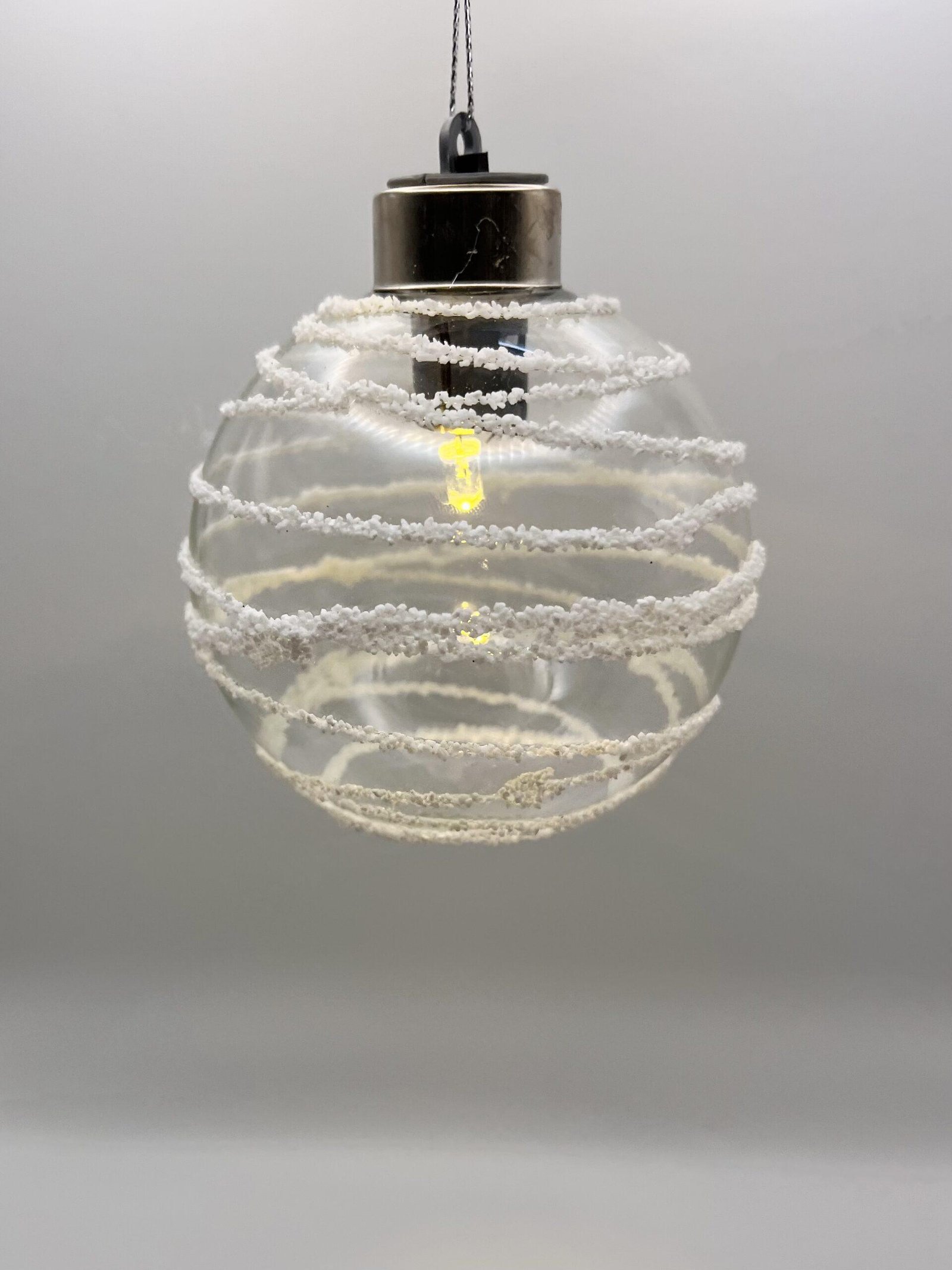 Boule de Noël LED en verre – Image 3