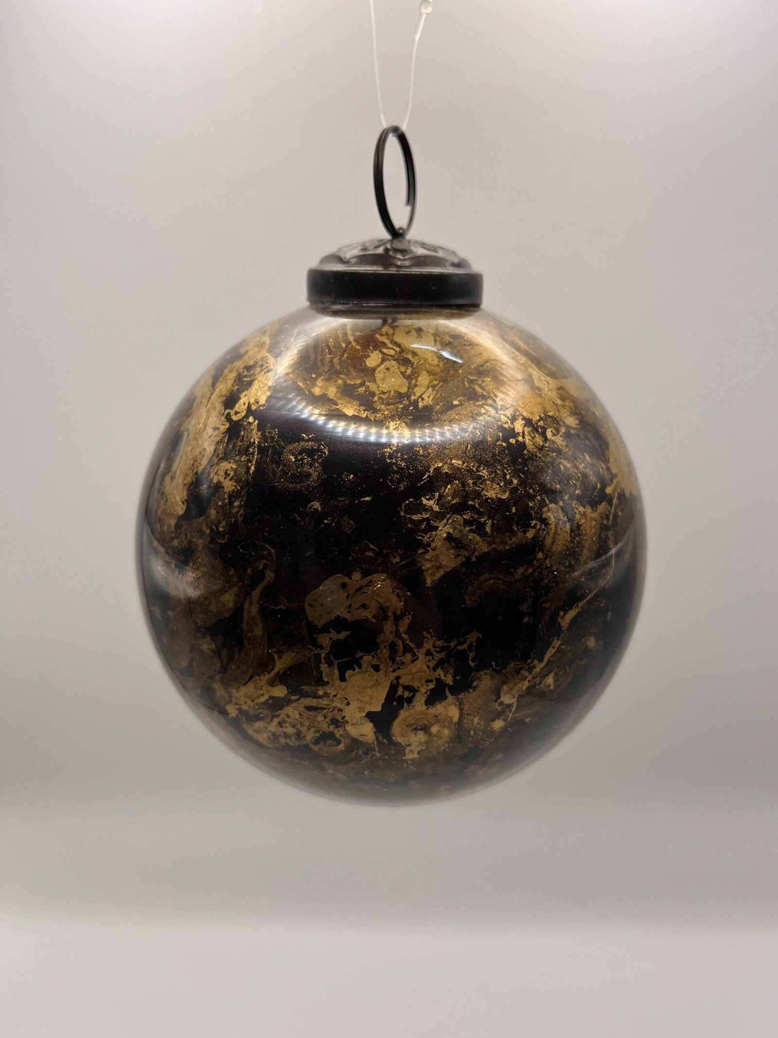 Grande Boule de Noel - Cuivrée